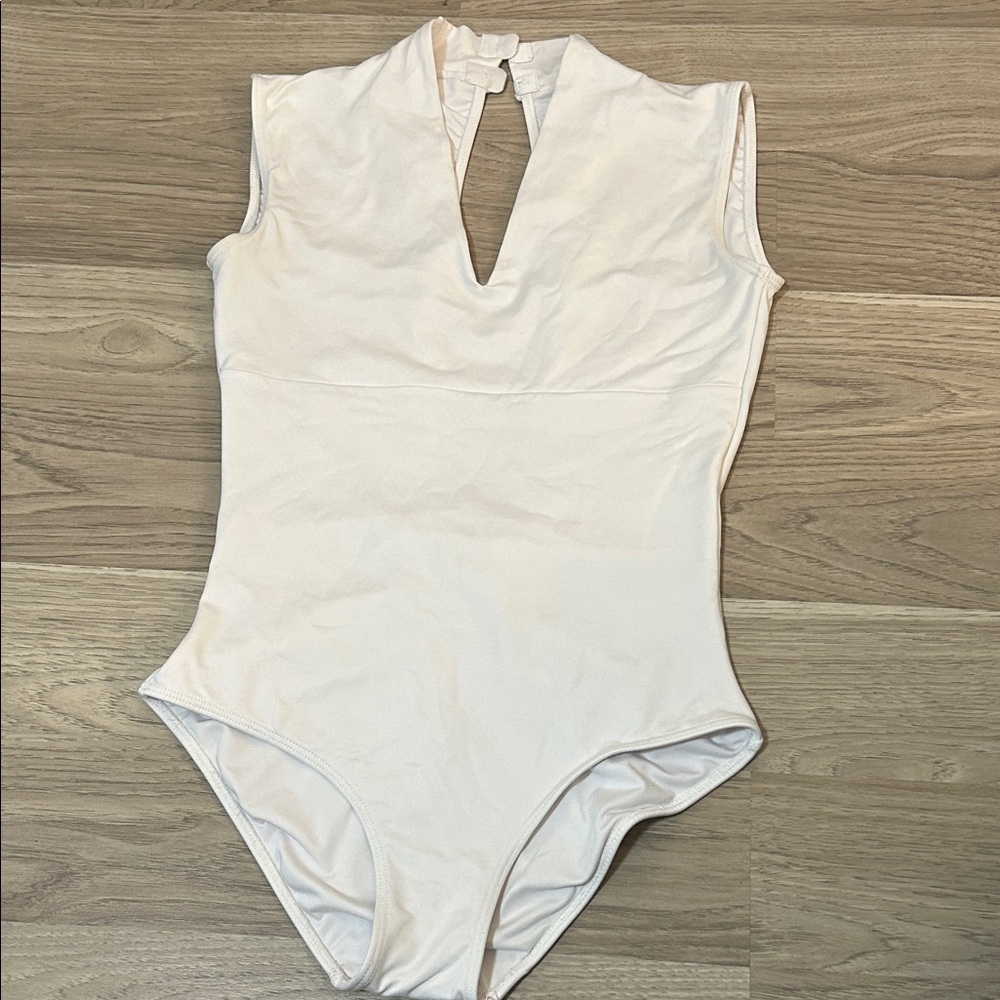 Ballet Rosa White Leotard
